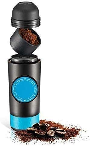 LXYZ Espresso machine,Portable Coffee Machine,2 in 1 Capsule Ground Mini Espresso Coffee Maker,Electric USB Hot And Cold Extraction Coffee Powder Capsule Machine