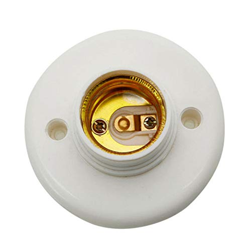 Light-Bulb Splitter for E27 Base LED Converter Pulison Adapter Socket Splitter Holder Pulison for Lamps Bulbs and Fixtures