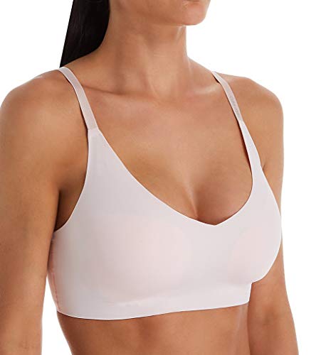 calvin klein women's invisibles wirefree lightly lined triangle bralette