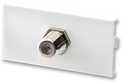 MODULE, F TYPE COAX, SNAP IN This snap-in module can be used to fit into a suitable wallplate with other modules to suit individual needs. F type coax coupler snap-in module Module width 20mm