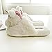 HALLUCI Women's Unicorn The Knight Style Cozy Fleece Memory Foam House Trick Treat Halloween Slippers Medium