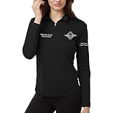 INK STITCH Custom Embroidery Stitching Personalized Logo Texts Women's Performance Quarter Zip Pullover 41870L