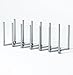 Kitchen Pot Lid Plate Holder Rack Stainless Steel , 6 Sectional , Adjustable Length Accordion Style , Can Be Extended to 24