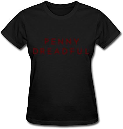 Konoyie Women's Penny Dreadful Logo T-Shirt - Love T Shirts Black US Size M