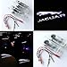 HNZJ 2PCS LED Door Shadow Laser Logo Goast Courtesy Lights For Jaguar XE 2016-2018