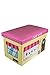 Clever Creations Cake Shop Collapsible Storage Organizer Storage Box Folding Storage Ottoman for Your Bedroom | Perfect Size Storage Chest for Books, Shoes & Games