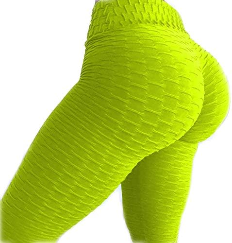 Eseres 12 Colorways High Waisted Leggings for Women Butt Lifting Slimming Leggings Textured Stretchy Sexy Yoga Pants