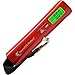 Digital Luggage Scale For Weighing Checked Baggage for Air Travel - Large LED Display - Fast Audible Weight Lock, Very Accurate - Includes Battery, Storage Pouch, Bonus eBook (Sunset Red)