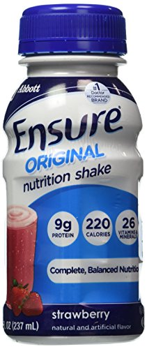 Ensure Nutrition Drink, Strawberry, 6 - 8 fl oz (237 ml) bottles [1.5 qt (1.42 l)]