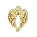 JGFinds Angel Wings Pendant Charm - 48 Pack Gold Toned for DIY Jewelry Making Supplies, Small 7/8 Inch Metal Wings for Bracelet, Necklace, Earrings or Arts and Crafts