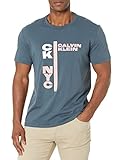 Calvin Klein Men's CK NYC Bar Logo Crewneck