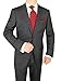 LUCIANO NATAZZI Italian Men's Suit 160'S Cashmere Wool 2 Button Jacket