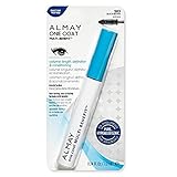 Almay One Coat Multi-Benefit Mascara, Black Brown, 0.24 Fluid Ounce by Almay