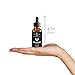 Asavea 100% Natural Men’s Beard Oil Leave-In Conditioner and Softener and beard growth, Stop Itching (60ML)