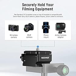 NEEWER Quick Release Plate, Camera Mount Adapter
