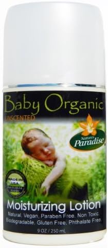 Baby Lotion Organic Unscented by Nature's Paradise by Natures Paradise