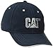 Caterpillar Men's Trademark Microsuede Cap, Navy, One Size
