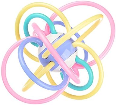 Winkel Rattle and Sensory Teether Toy – Baby Toys – Winkel Rattle Toy – Sensory Teether Toy