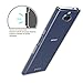 EasyAcc Case for Sony Xperia 10, Soft TPU Crystal Clear Slim Anti Slip Phone Case Transparent Back Protective Cover Compatible with Sony Xperia 10