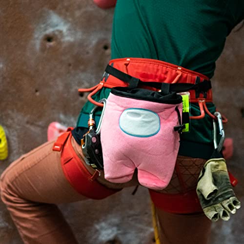 Rockbuddy Chalk Bag for Rock Climbing Bouldering Chalk Bucket with