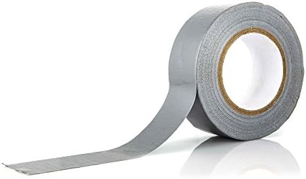 FixStrong Duct Tape, Your Giant Roll of Sticky Cloth Tape (50 yd x 2 in x 7.5 mil Thick) Lasts Long and Easy-to-Tear with Rubber Adhesive and High Mesh Count, Enhance Your Home Repair Jobs Now!