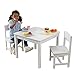 KidKraft Wooden Aspen Table & 2 Chair Set, Children's Furniture, White