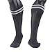 Lian LifeStyle Girl's 1 Pair Knee Length Sports Athletics Socks Striped 003 XXS/XS/S/M