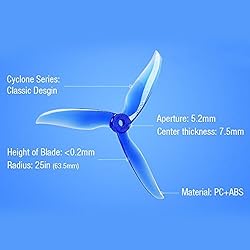 16pcs DALPROP T5045C 5045 5 Inch 3-Blades CW CCW