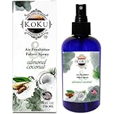Almond Coconut Air Freshener - Room Spray - Odor Eliminator - Deodorizer - Car Air Freshener - Home Spray - Linen Spray - Fabric Refresher - Non-Toxic - Alcohol Free – Made in USA (8 Oz)