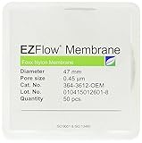 Foxx Life Sciences 364-3612-OEM EZFlow Membrane Disc Filter, Nylon, 47 mm Diameter.45 µm Pore Size (Pack of 50)