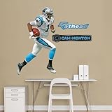 NFL Carolina Panthers Cam Newton Junior Away Wall Graphics