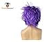 Purple Troll Costume Wig Evil Purple Troll Doll Wig Evil Wig