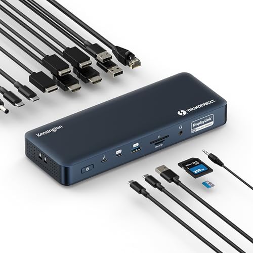 Amazon.com: Kensington SD5750T Thunderbolt 4 Docking Station for