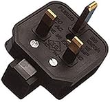 INSTOCK Permaplug Rubber Plugs 3-Pin 13A Black Pack of 10 view 2