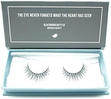 Bluebird Beauty 100% Cruelty-Free Gorgeous Mink Eyelashes, Natural Yet Dazzling Strip Lashes (Inspired)