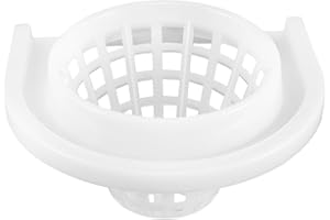 BAZEITFLOW Plastic Mop Bucket Strainer Basket Replacement Ergonomic Mop Wringer Sieve Moisture Control Plastic