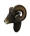 DWK Ram Head Bust Sculptural Wall Hanging