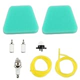 Mckin 530037793 Air Filter For Poulan Craftsman Chainsaw 530095646 Fuel Filter 188-513 530071835 Primer Bulb Fuel Line Spark Plug Kits