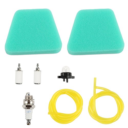 Mckin 530037793 Air Filter For Poulan Craftsman Chainsaw 530095646 Fuel Filter 188-513 530071835 Primer Bulb Fuel Line Spark Plug Kits