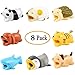 Cable Buddies, Fntacetik Animal Cord Protector Animal Bite Cable Protector Panda Sheep Hedgehog Dog Tiger Shark Penguin Cat Animal Bites for Charging Cords for iPhone Charger - 8 Pack