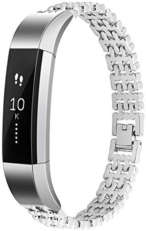 TreasureMax for Fitbit Charge 2 Bands, Stainless Steel Metal Replacement Accessory Bracelet Band for Fitbit Charge 2
