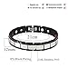 Hottime Stainless Steel Magnetic Therapy Bracelet Pain Relief for Arthritis and Carpal Tunnel