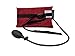 Innotech LumbAIRPlus Portable Backrest Inflatable Lumbar Support Cushion with Adjustable Internal Air System, Burgundy