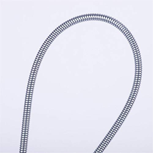 9.8 Ft Spiral Drain Opener Spring Wire Rod Auger Snake Pipe Unclog Sink,Tub, Toilet, Shower, Kitchen, Basins and Pipes (A) - Thumbnail 4