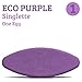 Three Minute Egg® Yoga Block Travel Set – 2 Yoga Eggs – ECO Purple – Made in USAthumb 2