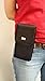 AISCELL Universal Metal Belt Clip Holster for Smartphone, Heavy Duty Black Nylon Canvas Pouch Case, Compatible for Moto G5S Plus, Moto E4 Plus,Moto G4, G5 Plus,with Slim Cover or Naked Phone
