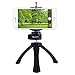 Mozeat Lens Tripod with Mount for iPhone Samsung Android Cellphone, 1/4