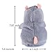 Talking Hamster Plush Toy,Mimicry Pet Repeats What You Say,Electronic Plush Interactive Buddy Mouse for Kids,7.8 inches high,Sporting Man Brand