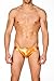 Men's Metallic Greek Bikini Swimsuit with Contour Pouch By Gary Majdell Sport