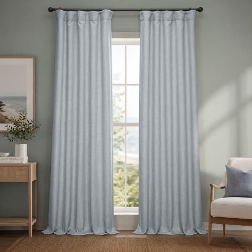 HPD Half Price Drapes - Faux Linen Curtains for Living Room (1 Panel) - 50W X 1…